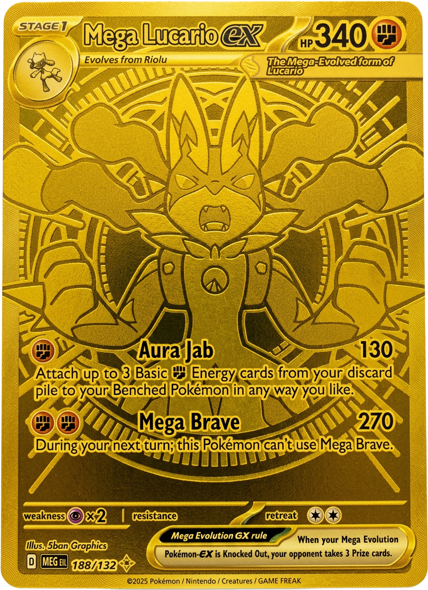 Sample card under inspection